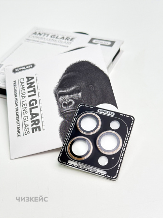 Защита для линзы SUPGLASS iPhone 16 Pro/16 Pro Max розовый