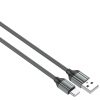 USB-кабель LDNIO LS431 Type-C (2.4А) 1 м серый