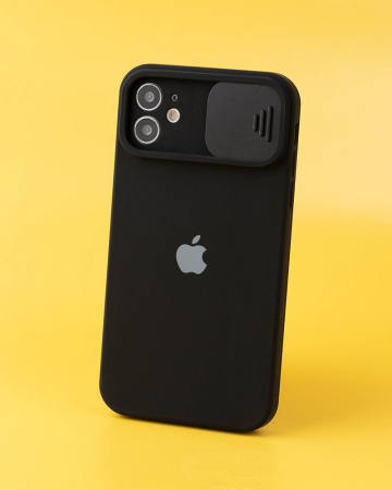 Чехол- накладка Touch Slide iPhone 12 Pro черный