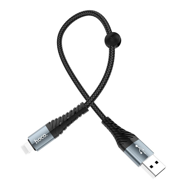 USB-кабель HOCO X38 iPhone Lightning 0.25 м черный