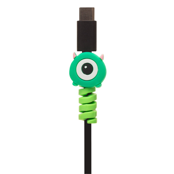Защита USB-кабеля от перегиба Long Монстр зеленый (024)