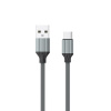 USB-кабель LDNIO LS442 Type-C (2.4А) 2 м серый