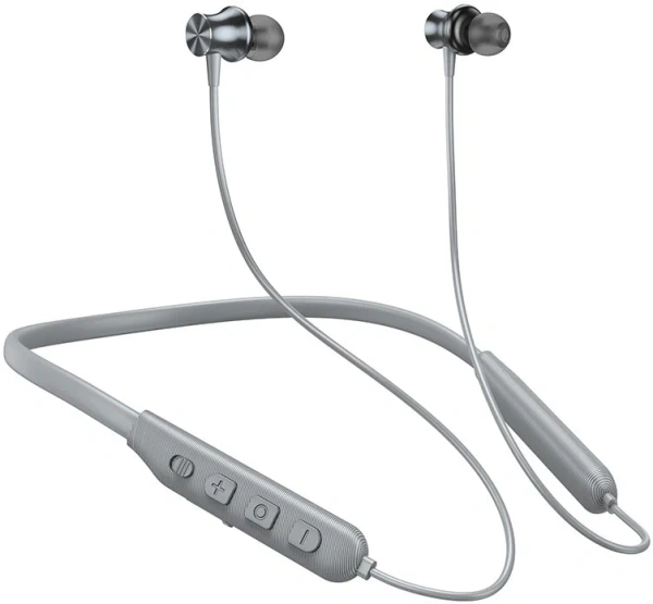 Наушники беспроводные Hoco ES64 Easy Sound (Bluetooth, дуга) серый