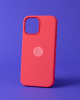 Чехол Apple Silicone Case iPhone 12 Pro Max силикон коралловый