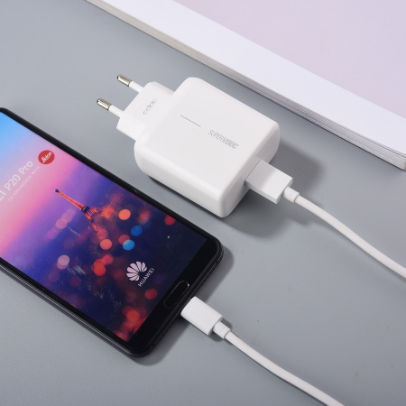 СЗУ Oppo Power Adapter (65W, QC3.0) + кабель Type-C белый