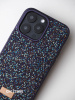 Чехол Swarovski iPhone 14 Pro фиолетовый