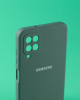 Чехол Silicone Cover Samsung A04 зеленый