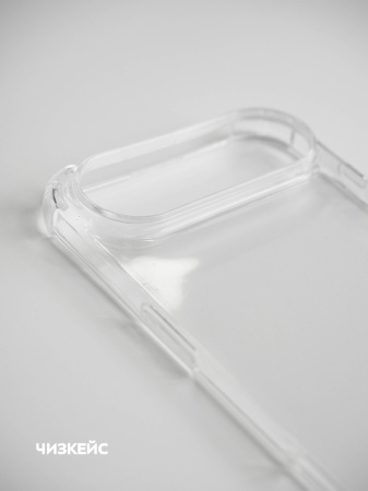 Чехол PP усиленный iPhone 17 Air силикон прозрачный