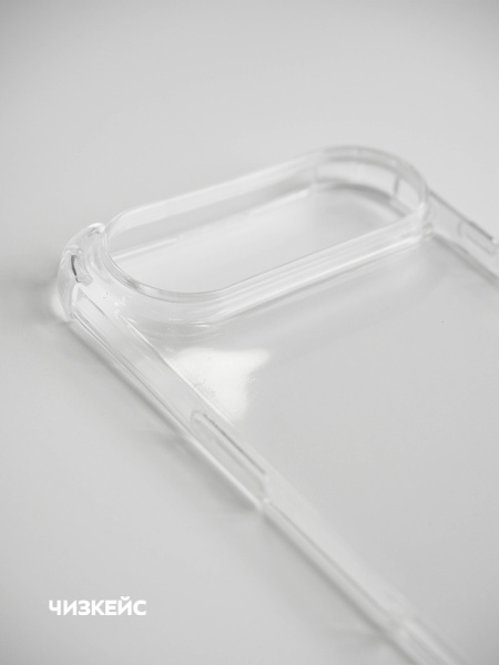 Чехол PP усиленный iPhone 17 Air силикон прозрачный