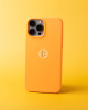 Чехол Apple Silicone Case iPhone 11 силикон оранжевый