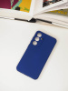 Чехол Silicone Cover Samsung S24 синий