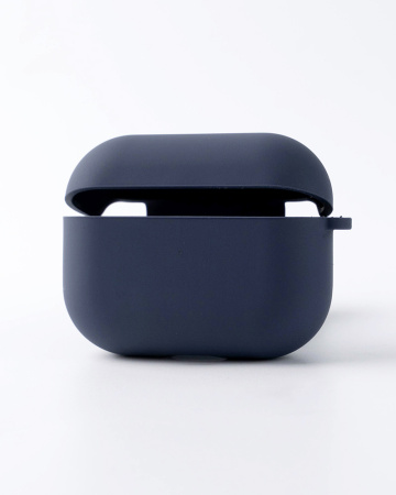 Чехол Apple AirPods 3 NEW Silicone Case темно-синий