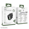 СЗУ AceFast A90 (1USB-A, 3.0A, QC3.0, PD 18W) + кабель Type-C черный