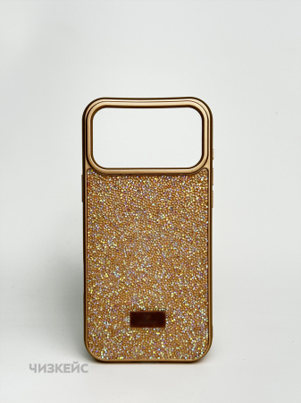 Чехол Swarovski iPhone 17 Air золото