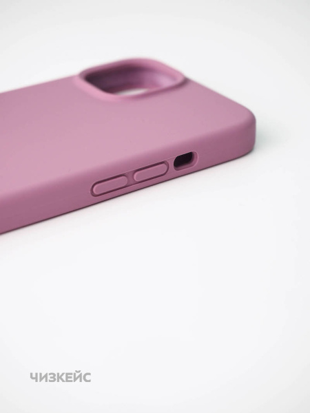 Чехол Mikalen Silicone iPhone 15 Pro фиолетовый