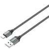 USB-кабель LDNIO LS431 Type-C (2.4А) 1 м серый