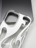 Чехол Тату iPhone 14 Pro серебро