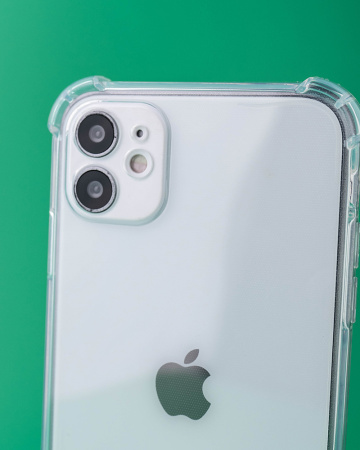 Чехол- накладка PP усиленный iPhone 12 Pro Max силикон прозрачный