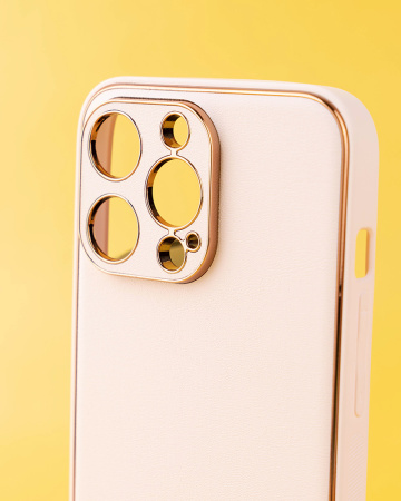 Чехол- накладка Glam iPhone XR белый
