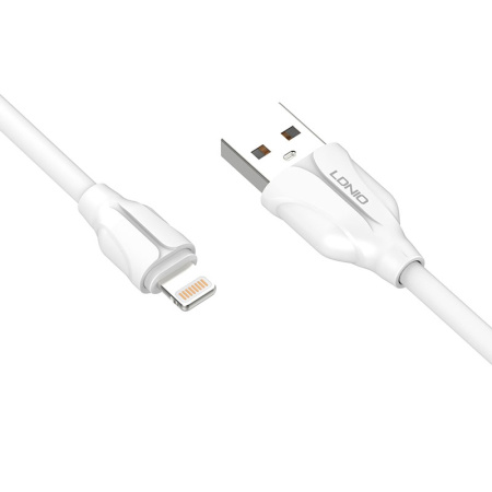 USB-кабель LDNIO LS362 iPhone Lightning (2.4А) 2 м белый