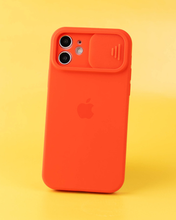 Чехол- накладка Touch Slide iPhone 12 Pro красный
