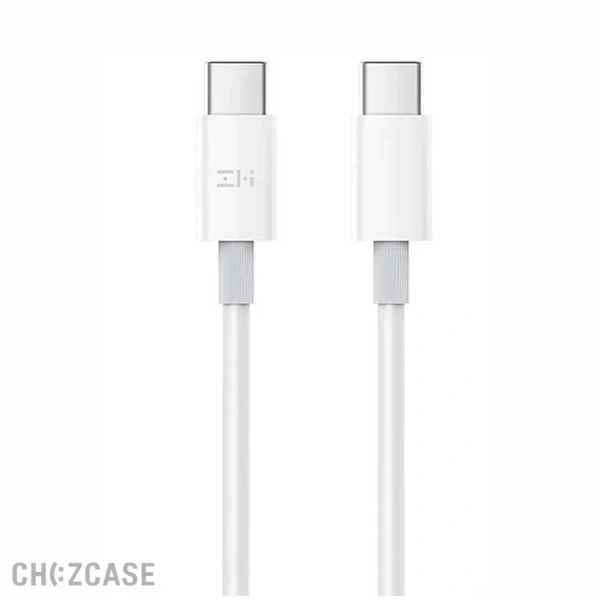 USB-кабель Xiaomi ZMI Type-C/Type-C AL308E (5A, 100W) 1.5м белый