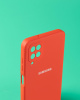 Чехол Silicone Cover Samsung S22+ красный
