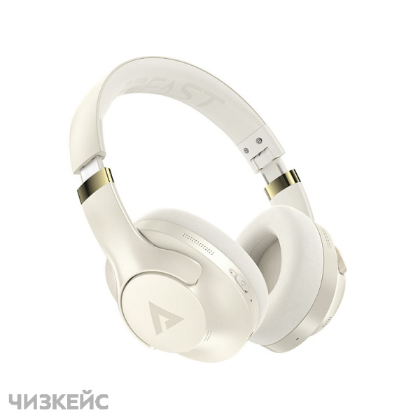 Наушники беспроводные AceFast H4 ANC (Bluetooth 5.3) полноразмерные бежевый