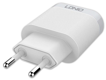 СЗУ-USB LDNIO A303Q (1USB, QC3.0, 18W) + кабель Type-C белый