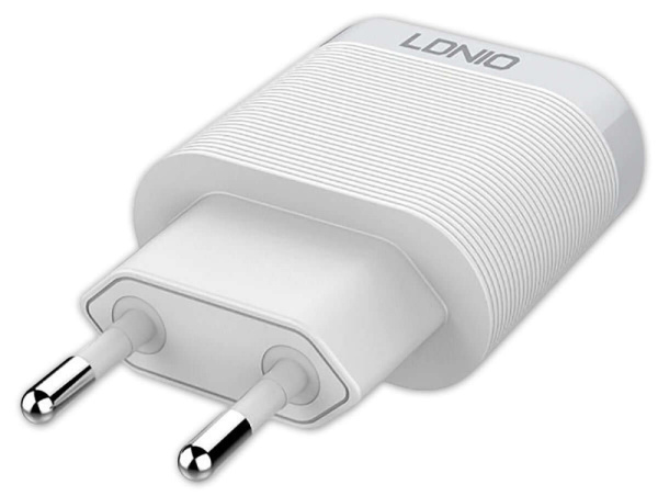 СЗУ-USB LDNIO A303Q (1USB, QC3.0, 18W) + кабель Type-C белый