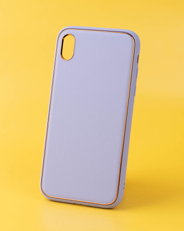 Чехол- накладка Glam iPhone XR фиолетовый