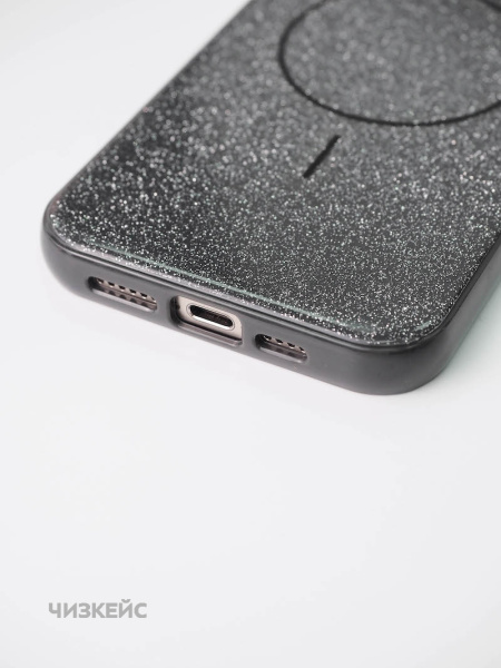 Чехол Крем-сода Magsafe iPhone 13 Pro Max черный