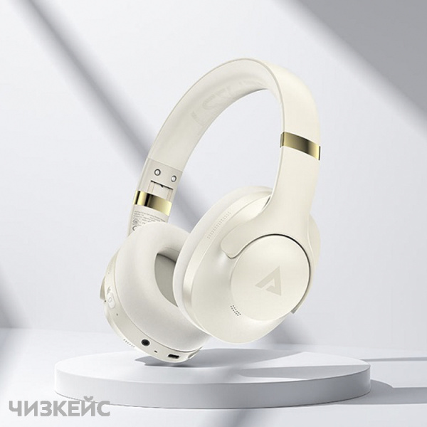 Наушники беспроводные AceFast H4 ANC (Bluetooth 5.3) полноразмерные бежевый
