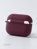 Чехол Apple AirPods Pro 3 Silicone Case бордо