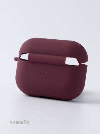 Чехол Apple AirPods Pro 3 Silicone Case бордо