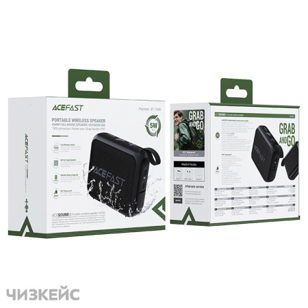 Колонка AceFast K4 Go черный