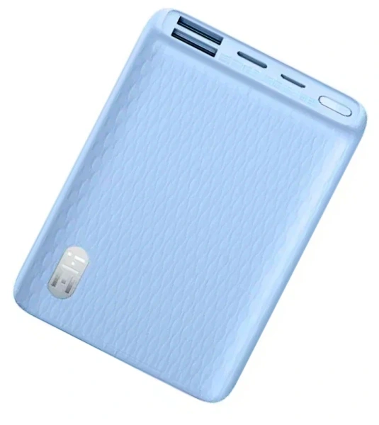 Внешний аккумулятор Xiaomi ZMI QB817 10000mAh (2USB, 22.5W, QC 3.0, PD 3.0, 3A) голубой