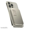 Внешний аккумулятор Momax Q.MAG X Magnetic Wireless Battery Pack 10000mAh серебро