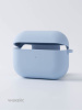 Чехол Apple AirPods 4 Silicone Case небесно-голубой