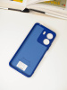 Чехол Silicone Cover Samsung S24 синий