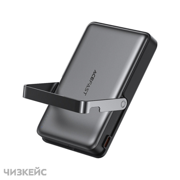 Внешний аккумулятор AceFast M17 10000 mAh (1USB-C, PD 18W, Magsafe 7.5W) черный
