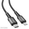 USB-кабель AceFast C1-01 Type-C/Lightning (3A, PD) 1.2 м черный