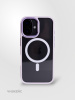 Чехол Отражение iPhone 15 Pro сирень