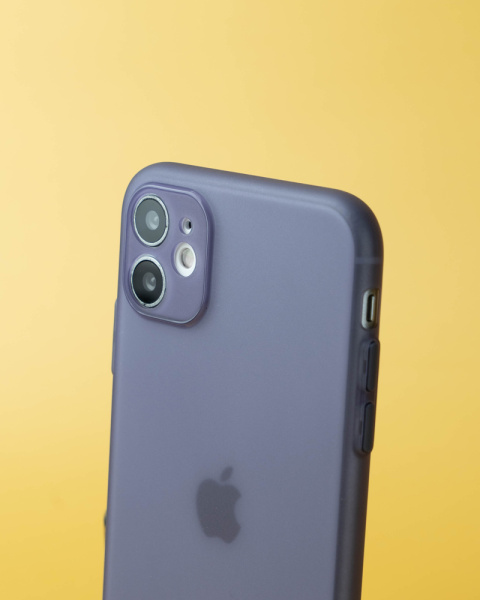 Чехол- накладка Ultra-thin Matte Case iPhone 13 Pro Max фиолетовый
