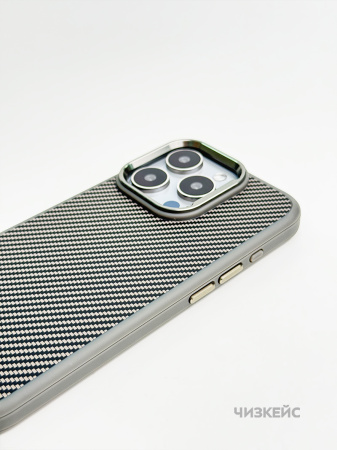 Чехол для iPhone 15 в Иркутске с доставкой по России по цене 999 ₽ | Интернет-магазин Chizcase Чехол Мафия MagSafe iPhone 15 серый