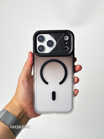 Чехол Марафон iPhone 17 Pro Max/18 Pro Max MagSafe черный