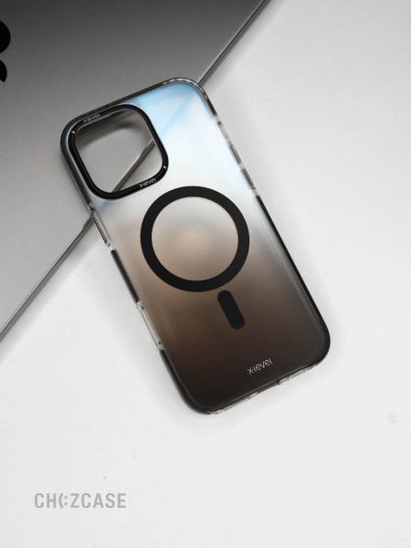 Чехол X-LEVEL Colorful iPhone 15 Pro Max черный
