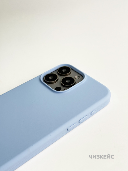 Чехол Палитра MagSafe iPhone 13 Pro Max небесно-голубой