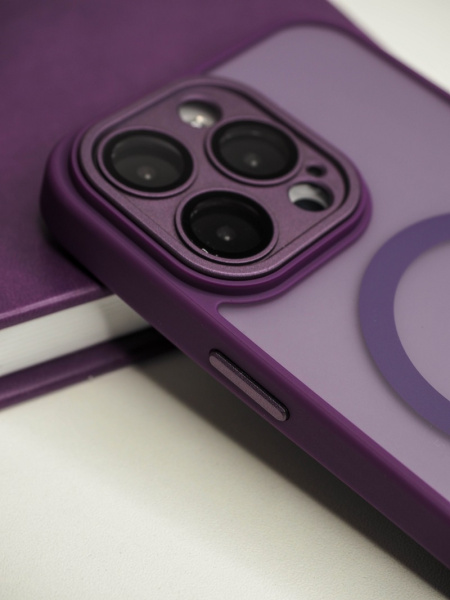 Чехол Fusion Maximum iPhone 14 Pro фиолетовый