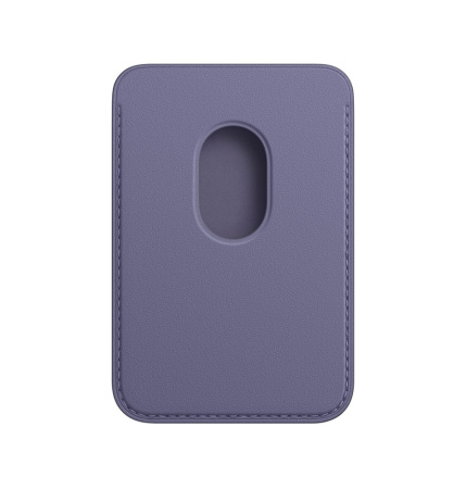 Картхолдер Apple Magsafe Leather Wallet One фиолетовый